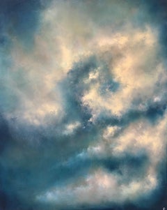 elizabeh Charlotte Elizabeth, Elysian, Original Skyscape Painting, Contemporary Art