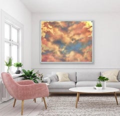 Charlotte Elizabeth, All the angels, Original skyscape painting