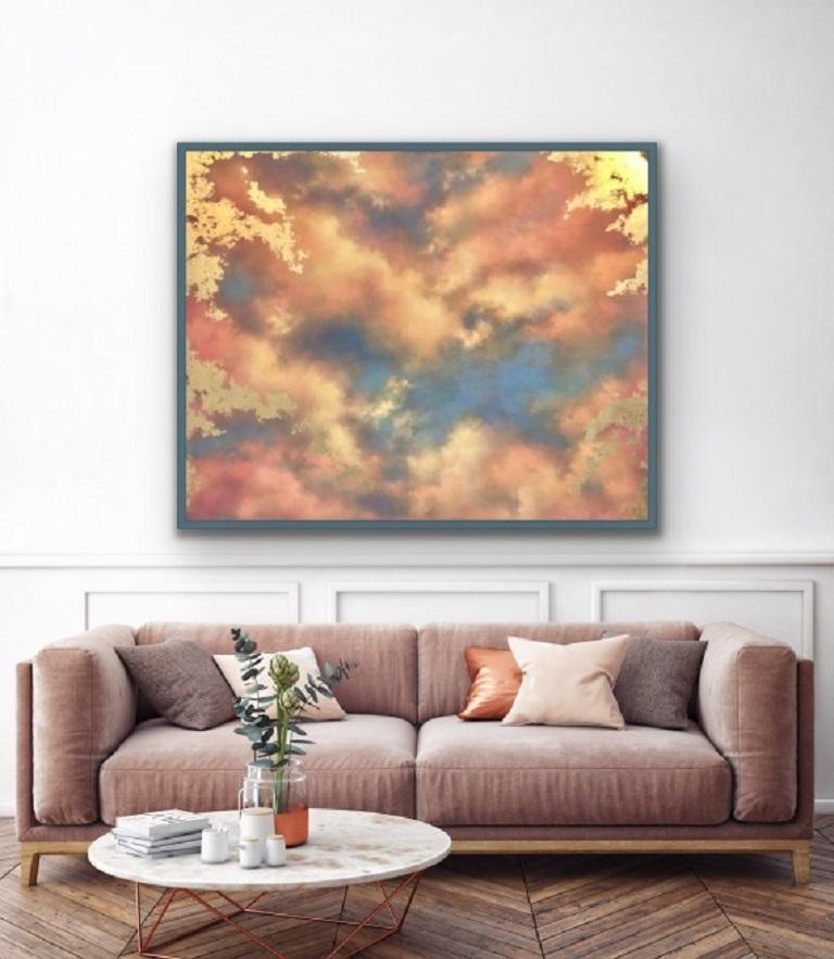 Charlotte Elizabeth, All the angels, Original skyscape painting 3