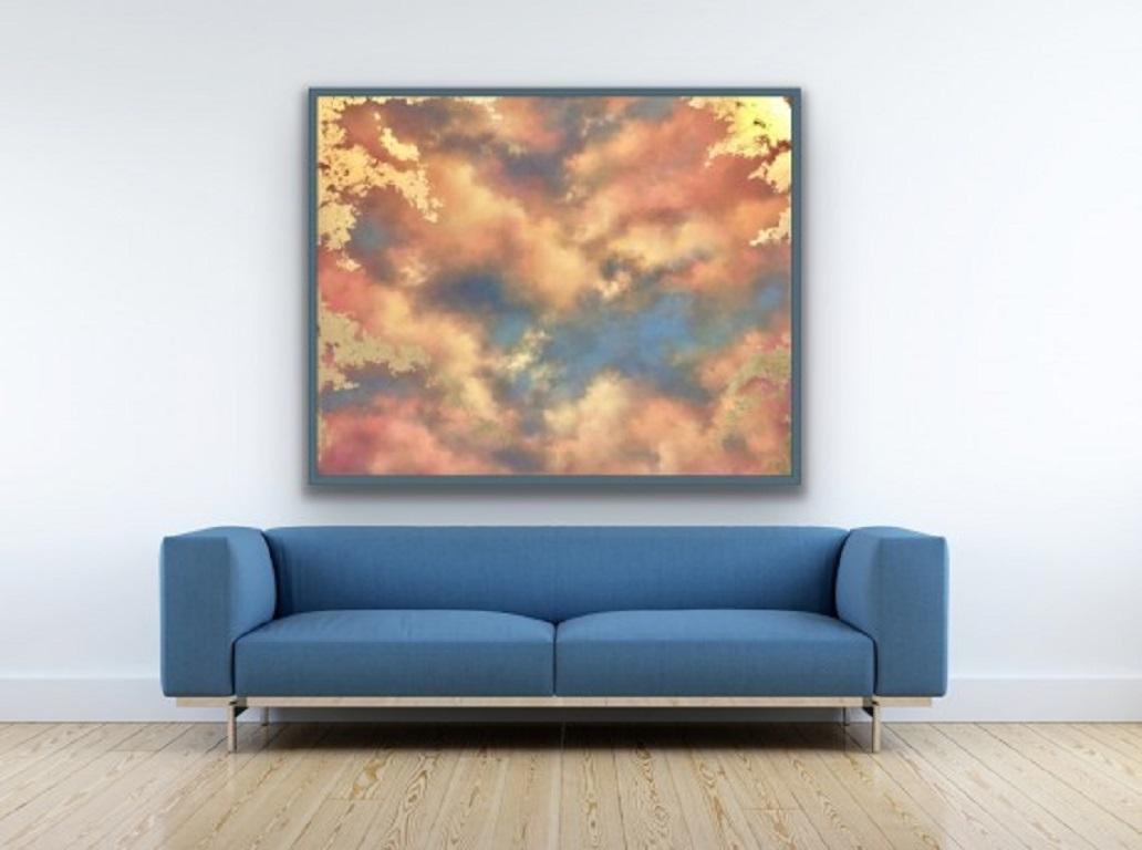 Charlotte Elizabeth, All the angels, Original skyscape painting 4