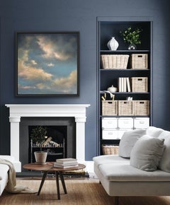 A Gentle Breath, Contemporary Original Art, Skyscape Painting, Meditation Art