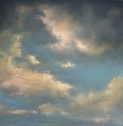 A Gentle Breath, Contemporary Original Art, Skyscape Painting, Meditation Art