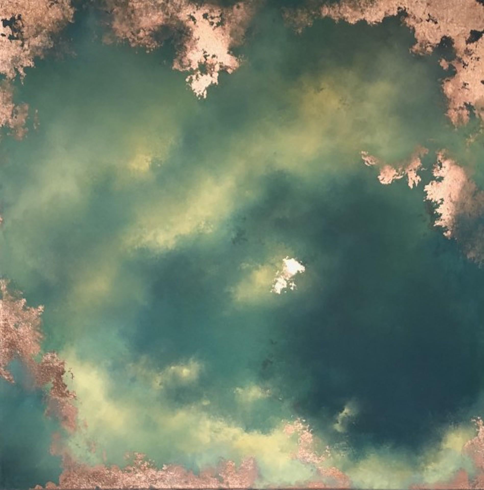 Once More, Arte contemporanea, Pittura originale del cielo in stile realista, Arte grigia