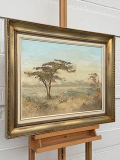 South African Landscape with Acacia Trees by 20th Century Post War Artist