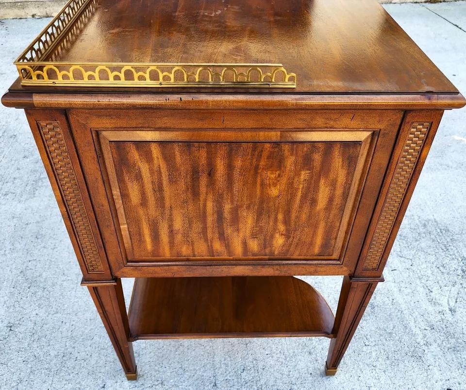 Charlotte Moss Century Furniture Bedside End Tables In Good Condition In Lake Worth, FL