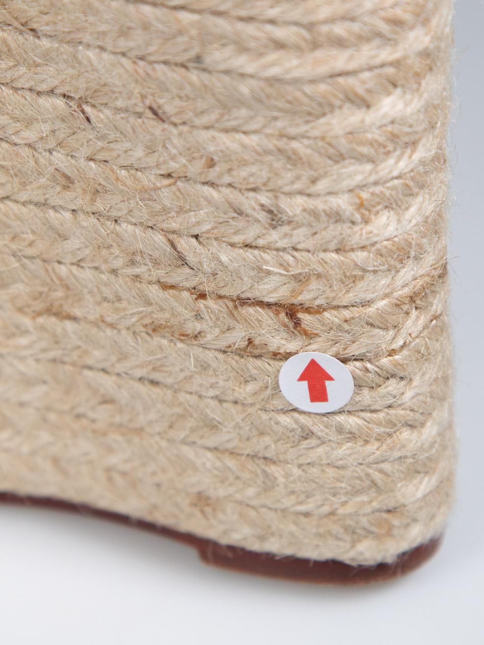 Charlotte Olympia Cunei Espadrille Neri Taglia IT 35 in vendita 2