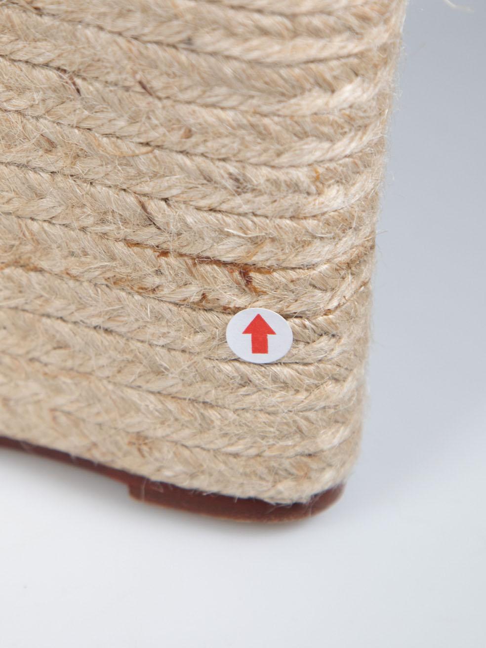 Charlotte Olympia Cunei Espadrille Neri Taglia IT 35 in vendita 3