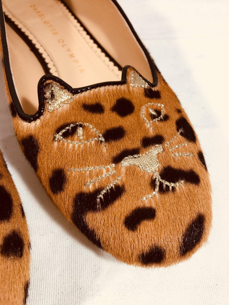 Charlotte Olympia Kitty Loafers at 1stDibs