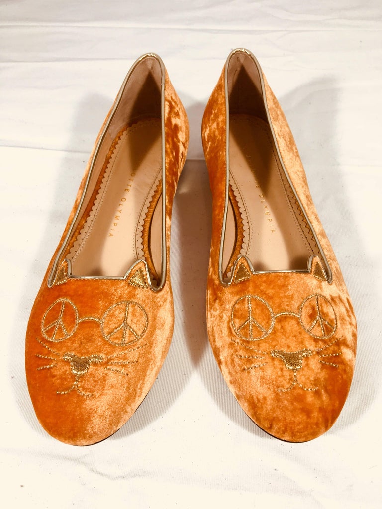 charlotte olympia kitty loafers