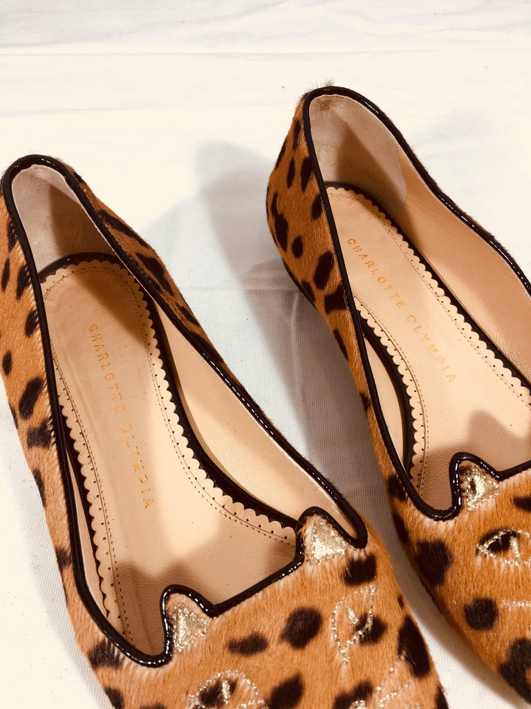 charlotte olympia kitty loafers