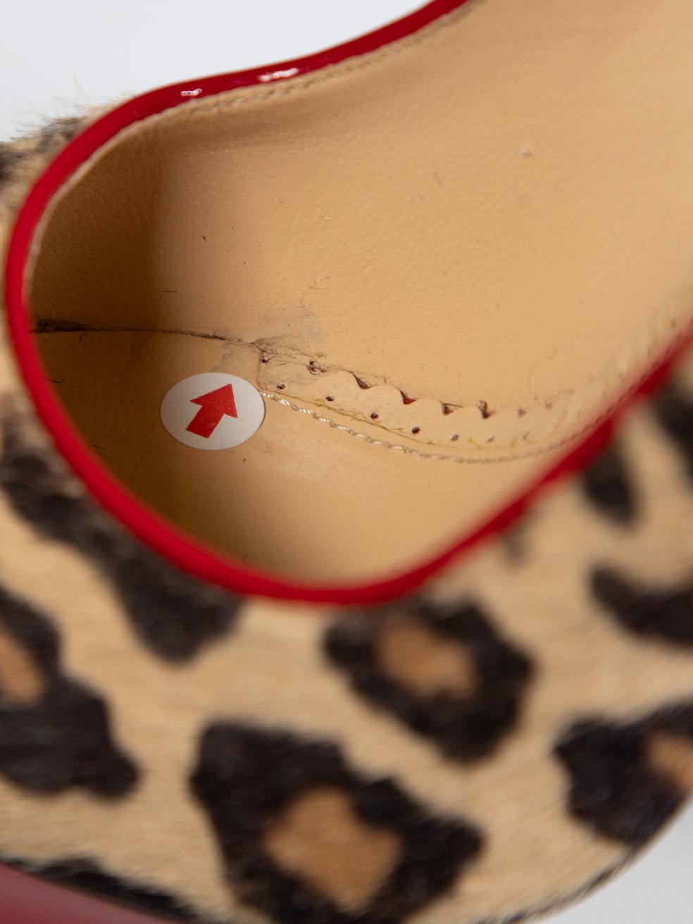 Charlotte Olympia escarpins à plateforme léopard taille IT 35,5 en vente 1
