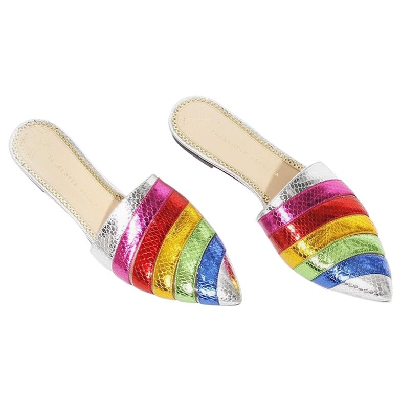 Charlotte Olympia Rainbow Slides