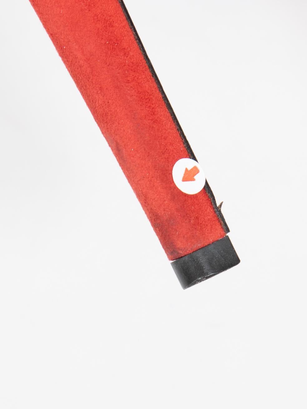 Charlotte Olympia - Escarpins Dolly en daim rouge - Taille IT 38 en vente 2