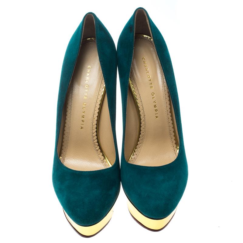 teal blue heels