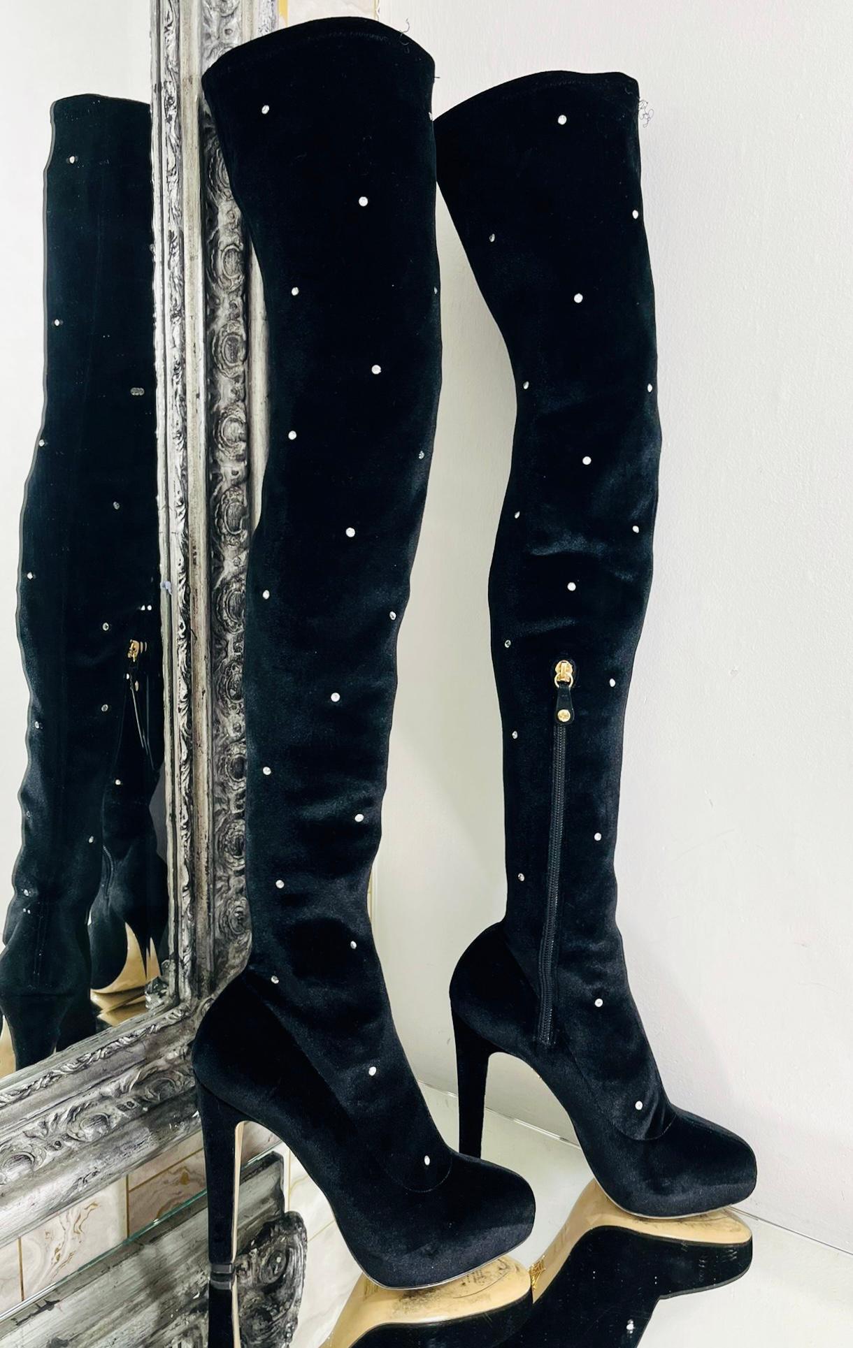 charlotte olympia knee high boots