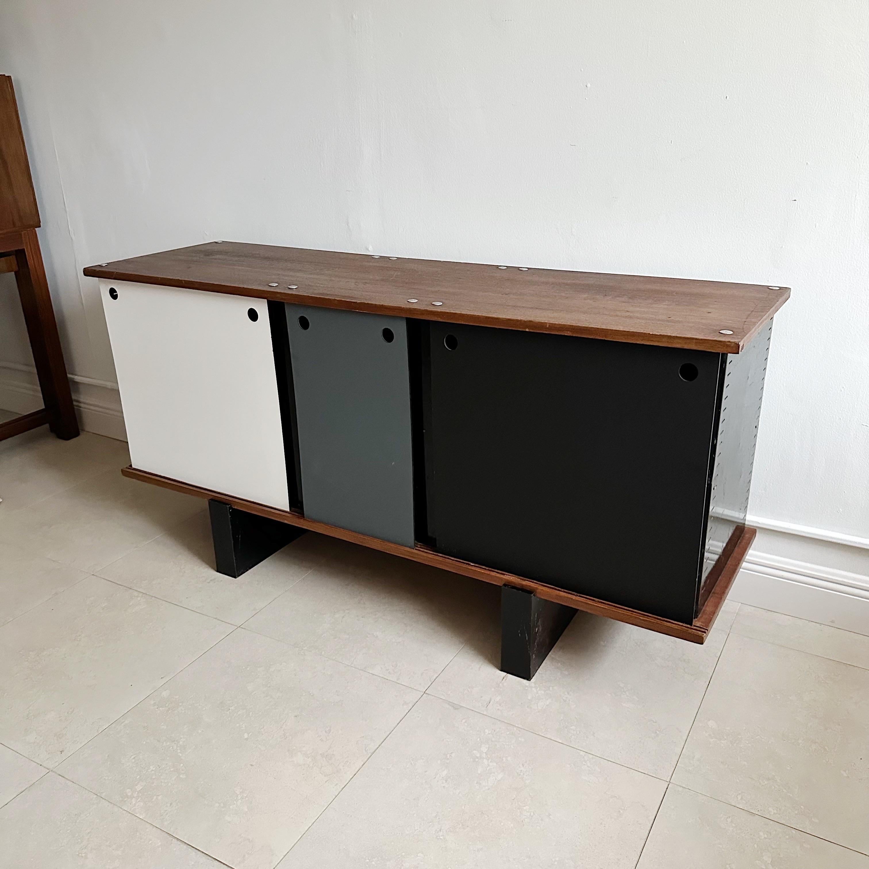 Hand-Crafted Charlotte Perriand (1903-1999) Buffet Circa 1961-62 For Sale