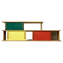 Charlotte Perriand 1950s hanging bookcase
