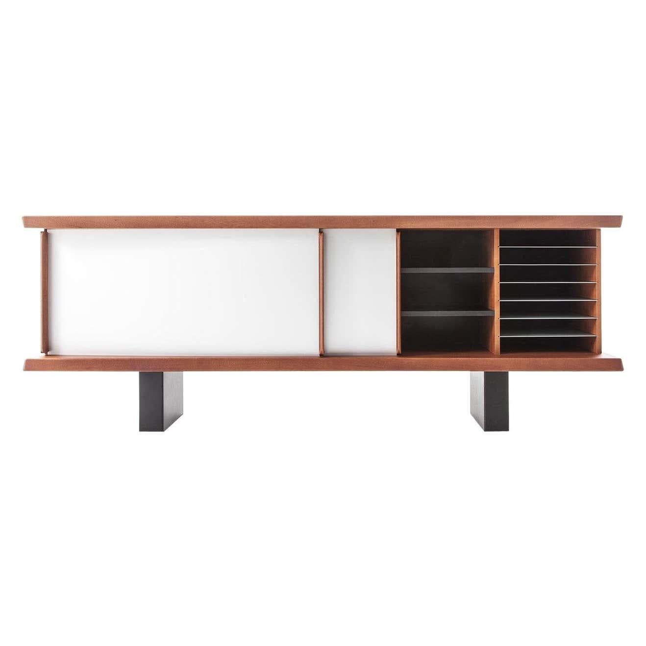 Charlotte Perriand 513 Riflesso Storage Unit by Cassina In New Condition For Sale In Barcelona, Barcelona