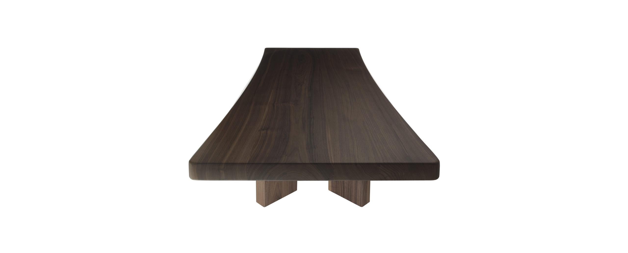 Mid-Century Modern Charlotte Perriand 515 Plana Wood Coffee Table by Cassina