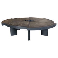 Charlotte Perriand 529 Rio-Tisch aus schwarzem Marquina-Marmor von Cassina