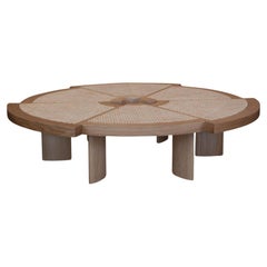 Charlotte Perriand 529 Rio Tisch aus Wiener Stroh von Cassina