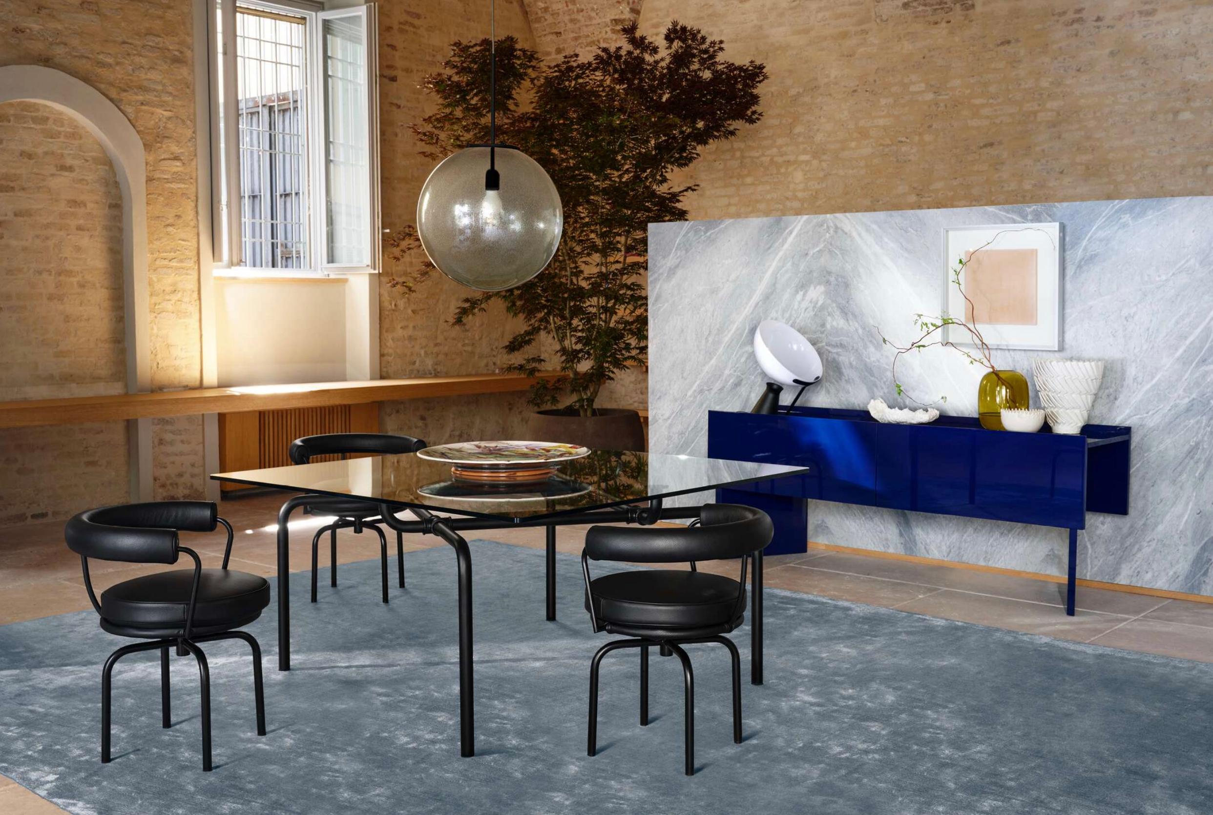 Charlotte Perriand 7 Fauteuil Tournant, Durable Chair For Cassina en venta 3