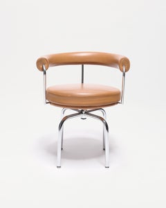 Charlotte Perriand, '7, Siège Tournant, Fauteuil' Chaise, Cassina, Italie, 1928