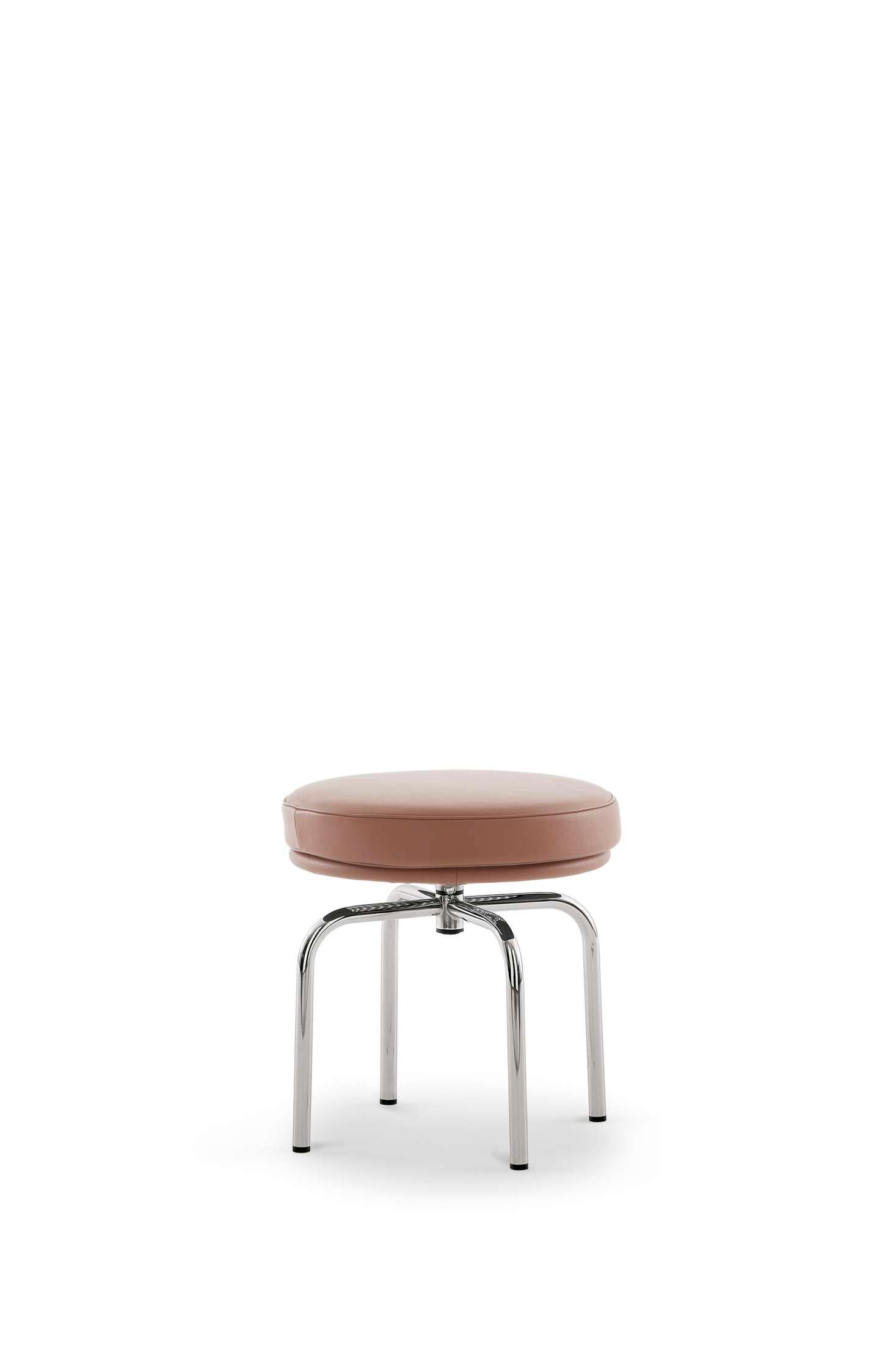 Charlotte Perriand 8 Tabouret Tournant, Durable For Cassina 

Part of the Le Corbusier®, Pierre Jeanneret®, Charlotte Perriand® Collection, the iconic 8 Tabouret tournant swivel stool draws inspiration from the LC7 chair designed by Charlotte