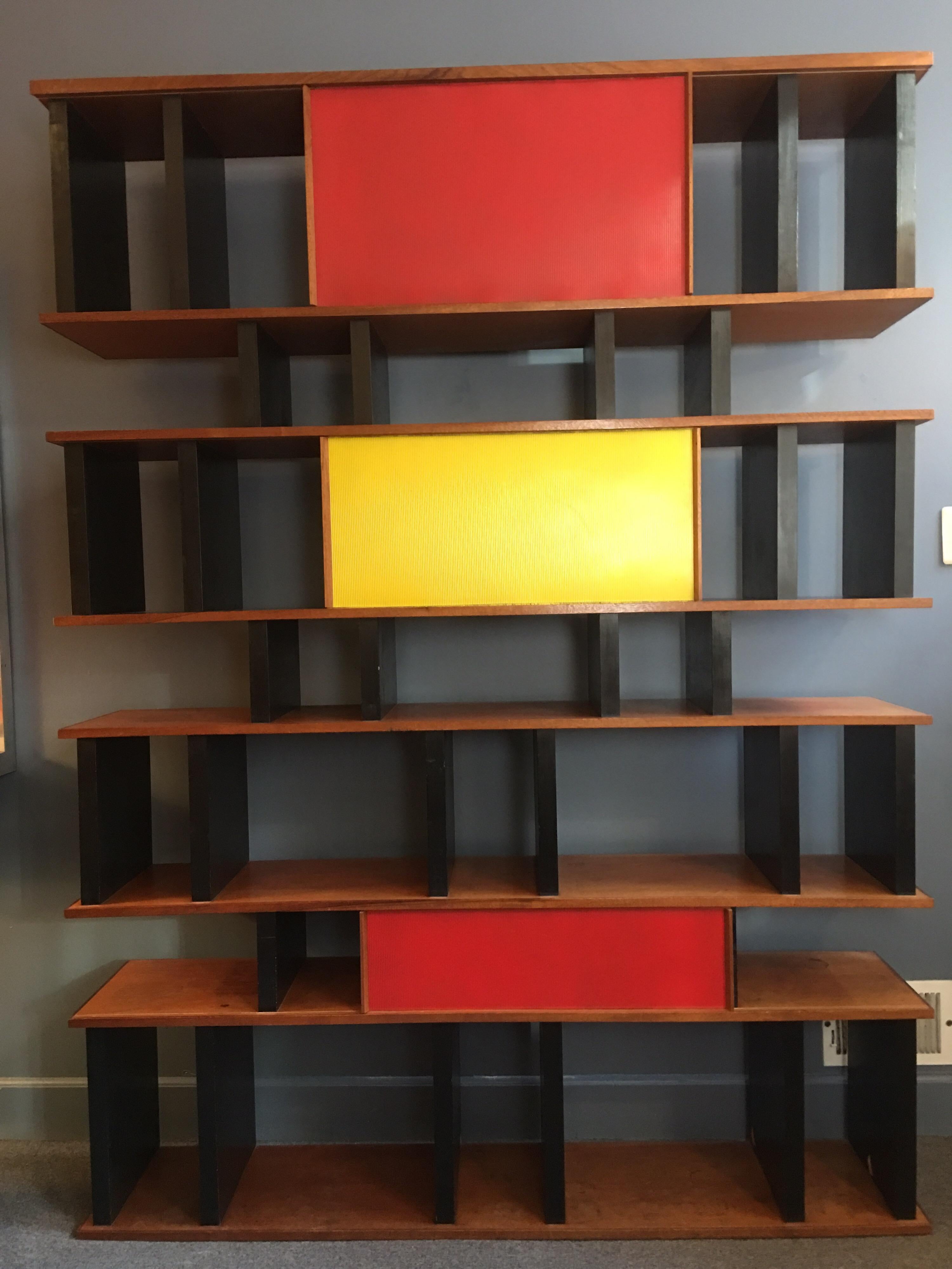 Mid-20th Century Charlotte Perriand and Jean Prouve Style Shelving System