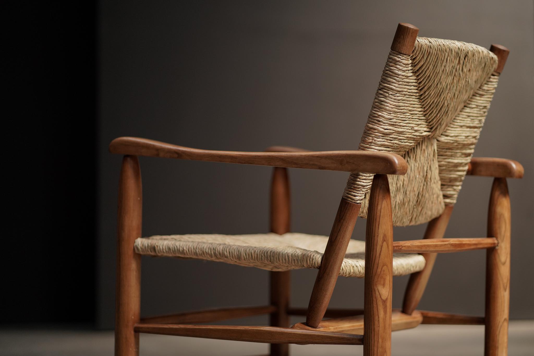 Rush Charlotte Perriand Armchair, Model No. 21