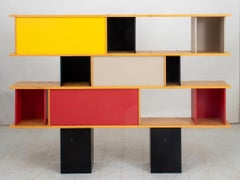 Charlotte Perriand. 'in style of' Three Tiered Shelf Unit