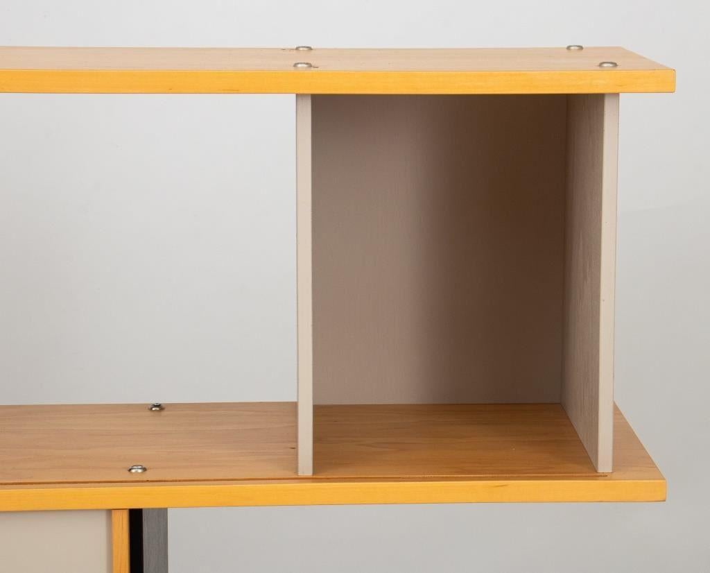 Charlotte Perriand. 'in style of' Three Tiered Shelf Unit In Good Condition In Astoria, NY