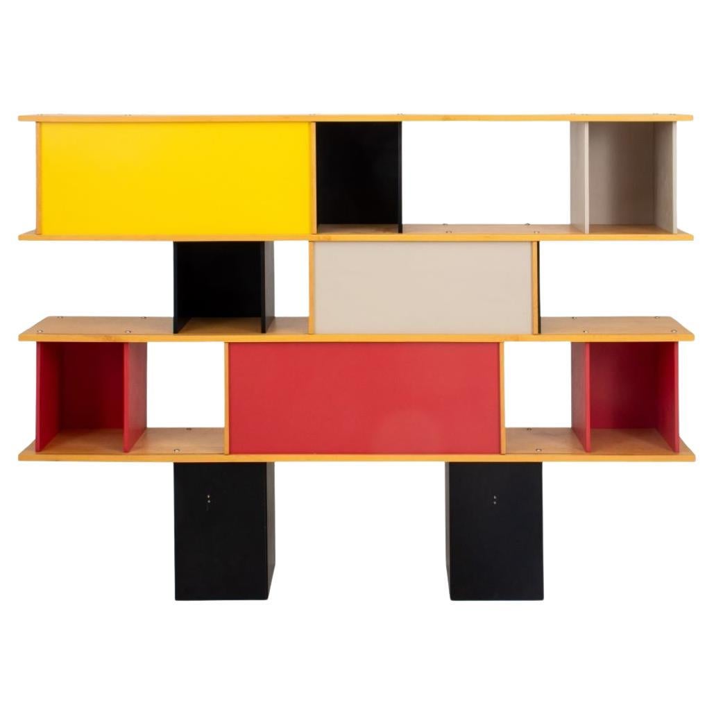 Charlotte Perriand Attr. Three Tiered Shelf Unit For Sale