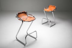 Charlotte Perriand Bar Stools, 'Les Arcs'
