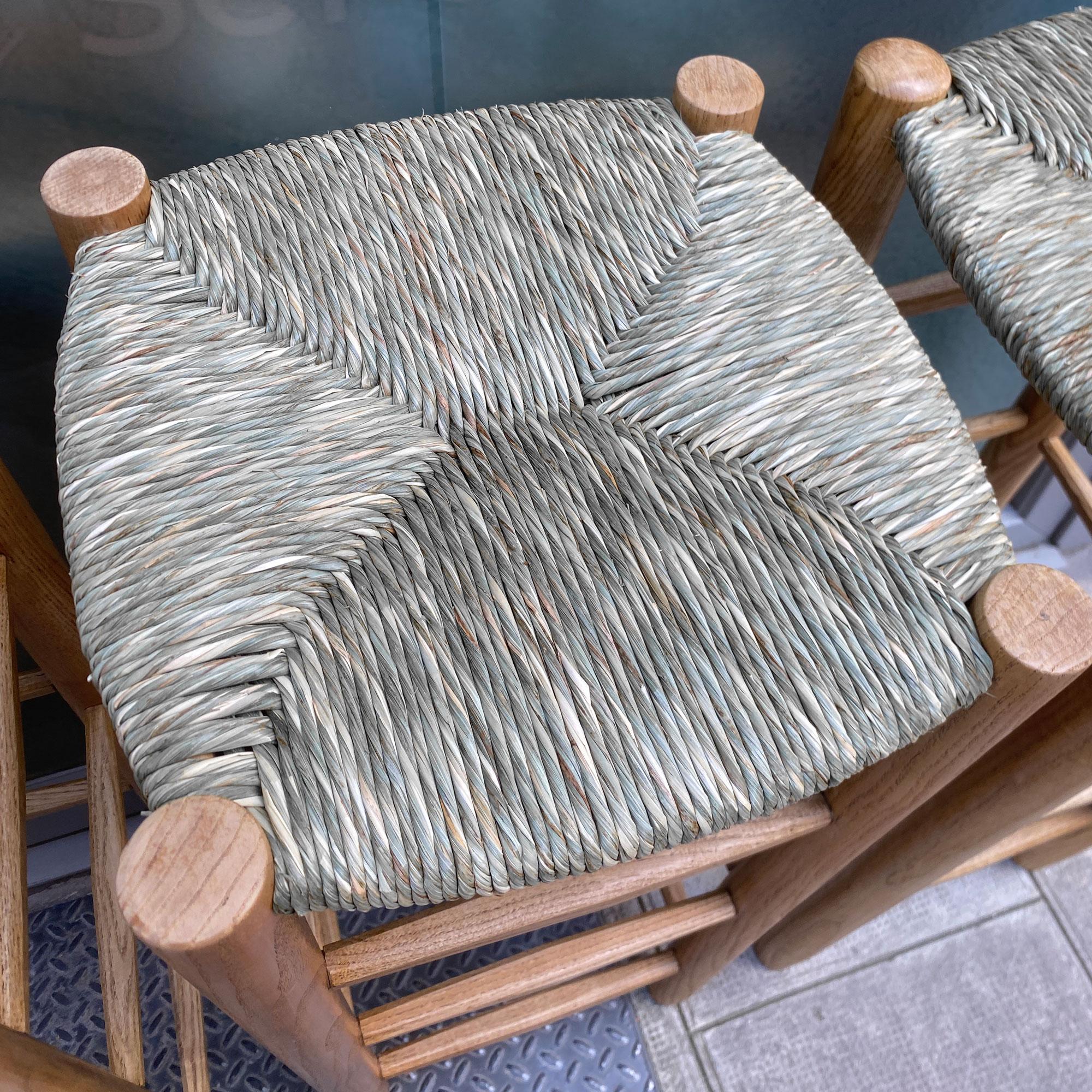 Charlotte Perriand Bauche Ash bar stools 1948 For Sale 2