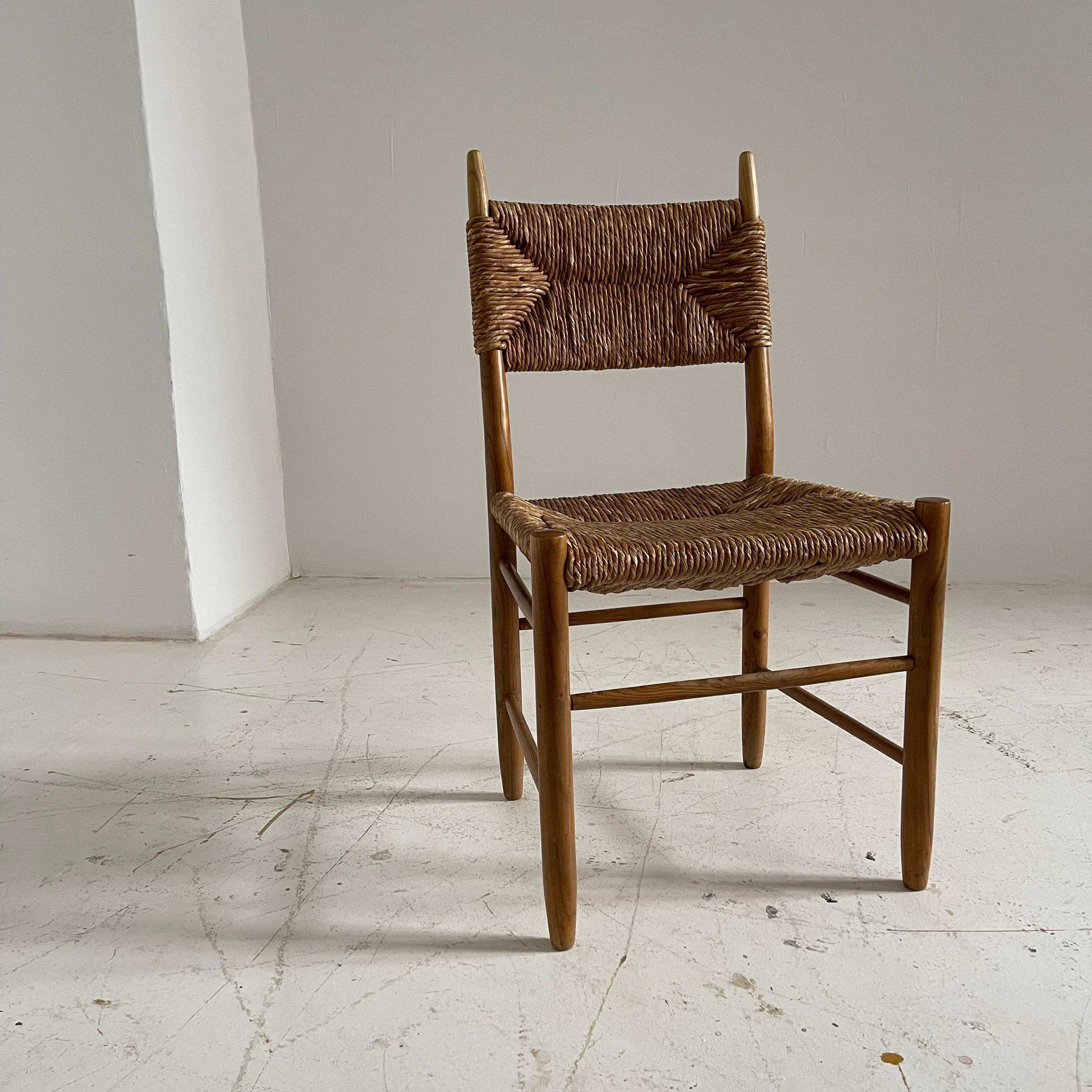 Charlotte Perriand Bauche No. 19 Chairs for BCB, Set of Four, France 1955 For Sale 6