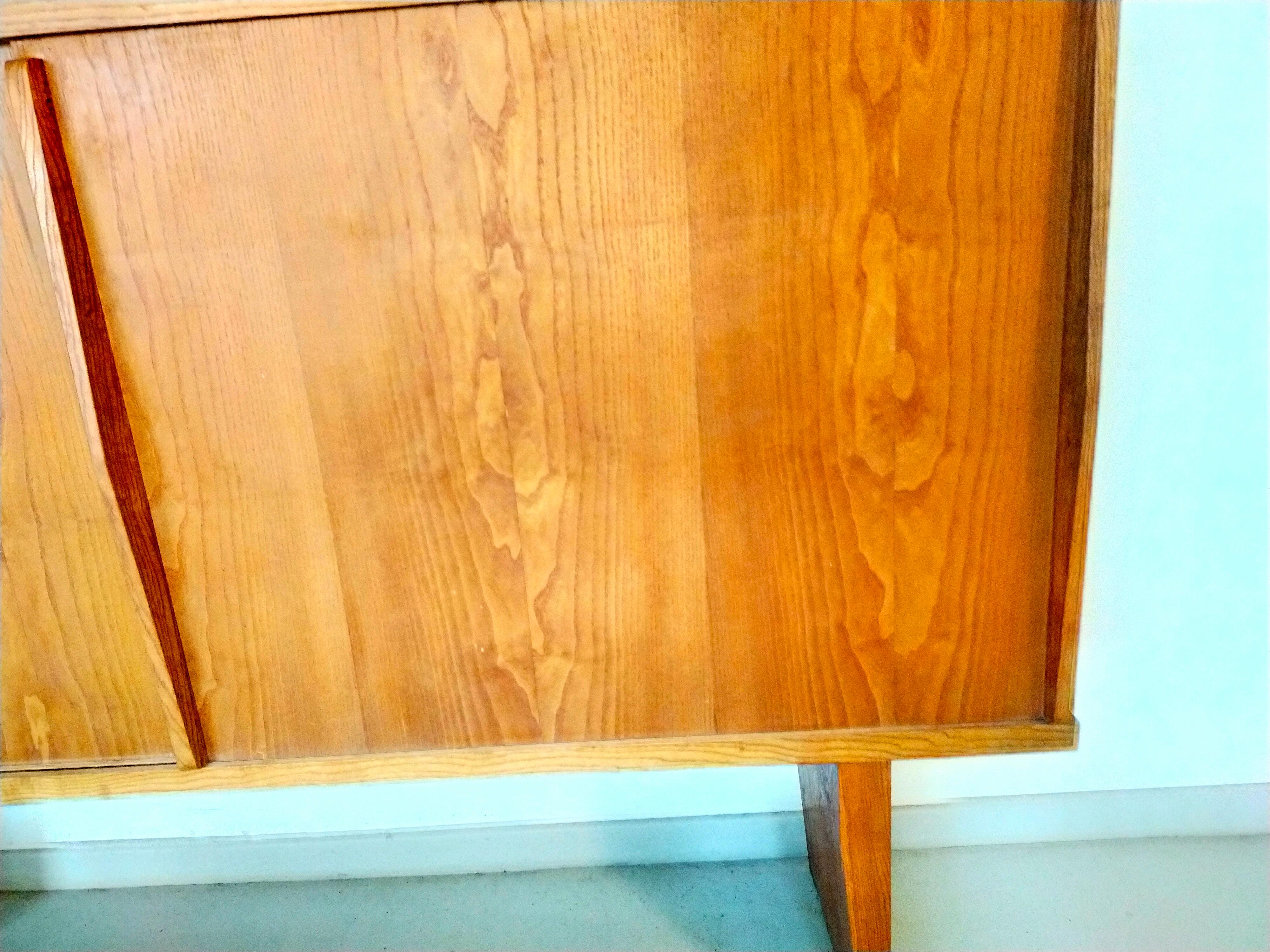 Rectangular wooden sideboard, 