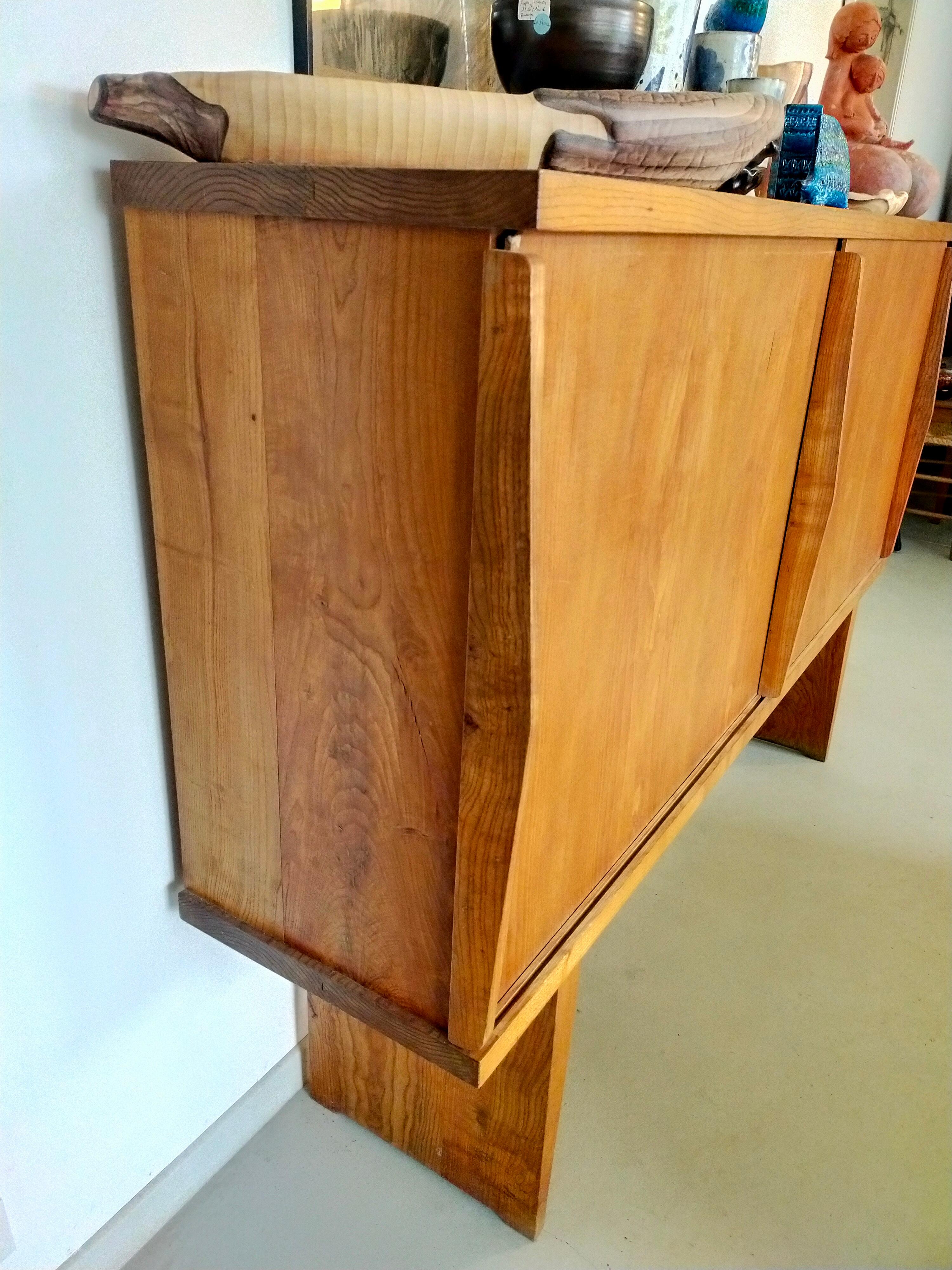 Charlotte Perriand BCB Sideboard In Fair Condition For Sale In NEUVILLE-DE-POITOU, FR