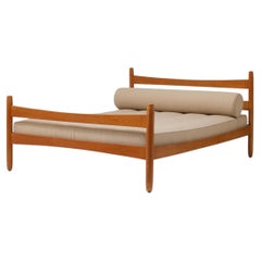 Charlotte Perriand Meribel Bed, Pinewood, Mid-Century Modern, 1960