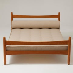 Charlotte Perriand Meribel Bed, Pinewood, Mid-Century Modern, 1960