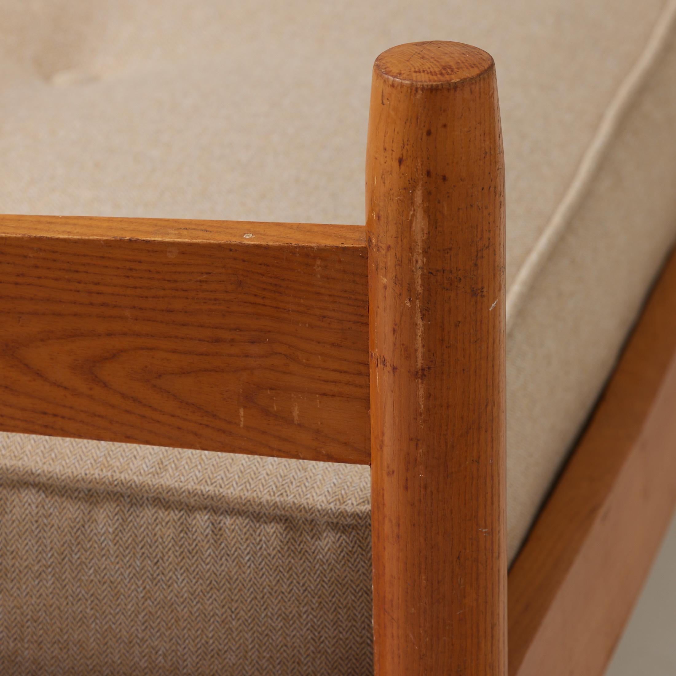 Mid-20th Century Charlotte Perriand Bed for Meribel, circa 1950 For Sale