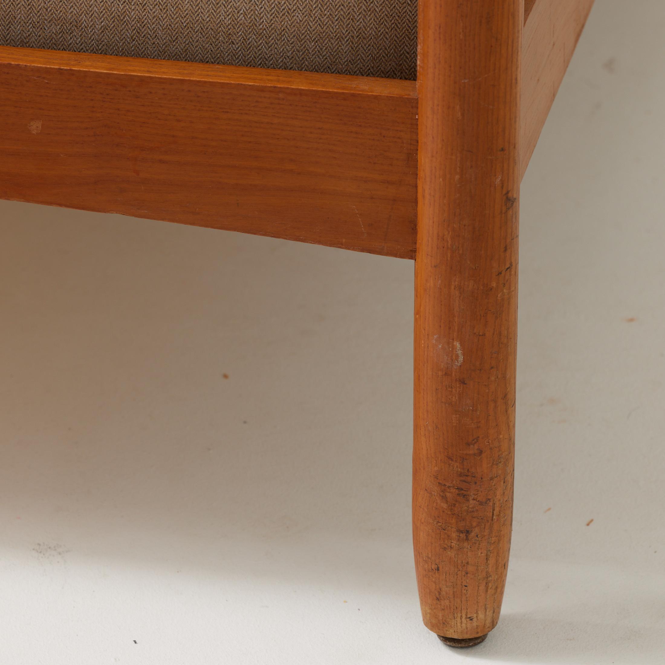Wood Charlotte Perriand Bed for Meribel, circa 1950 For Sale