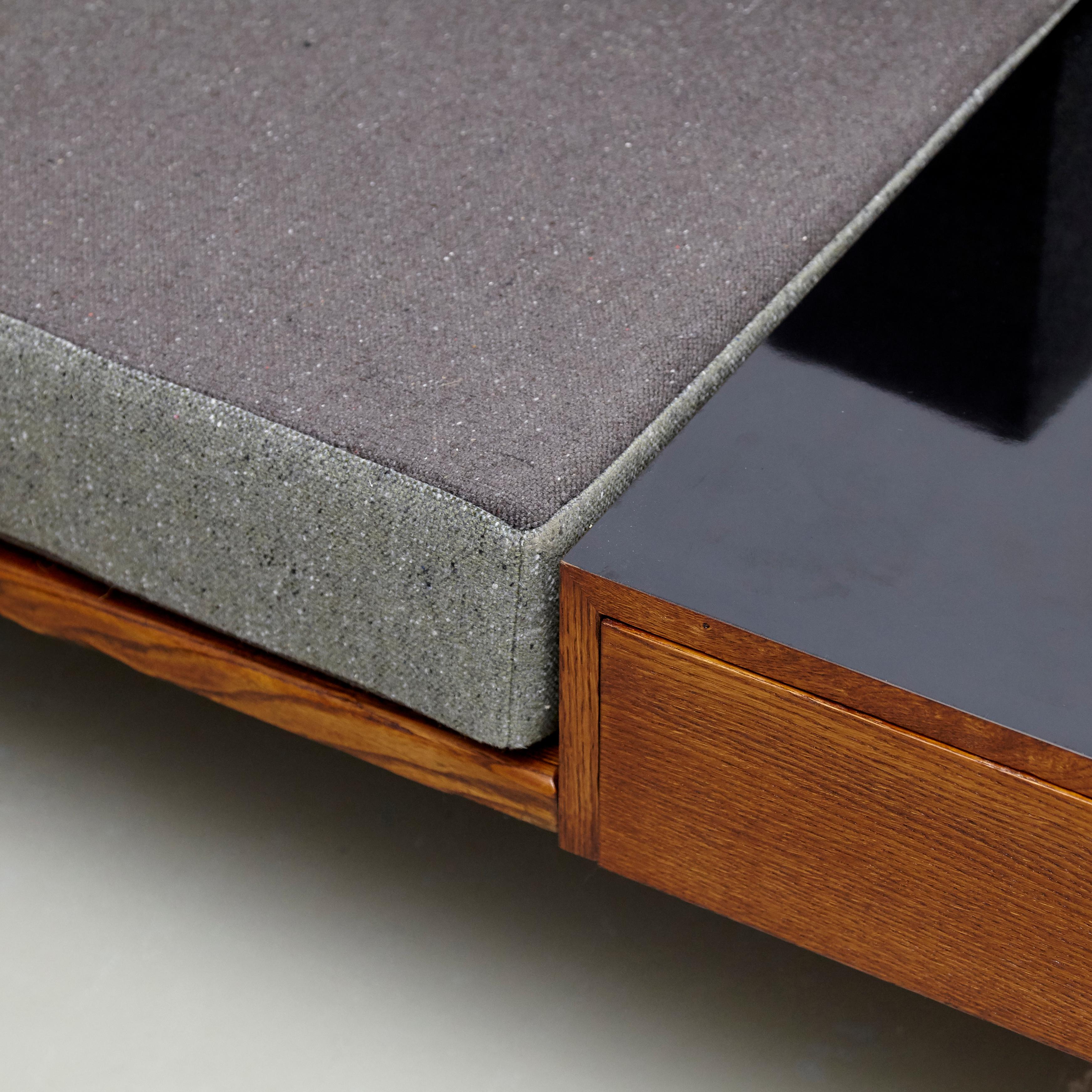 Metal Charlotte Perriand Bench Cansado, circa 1958
