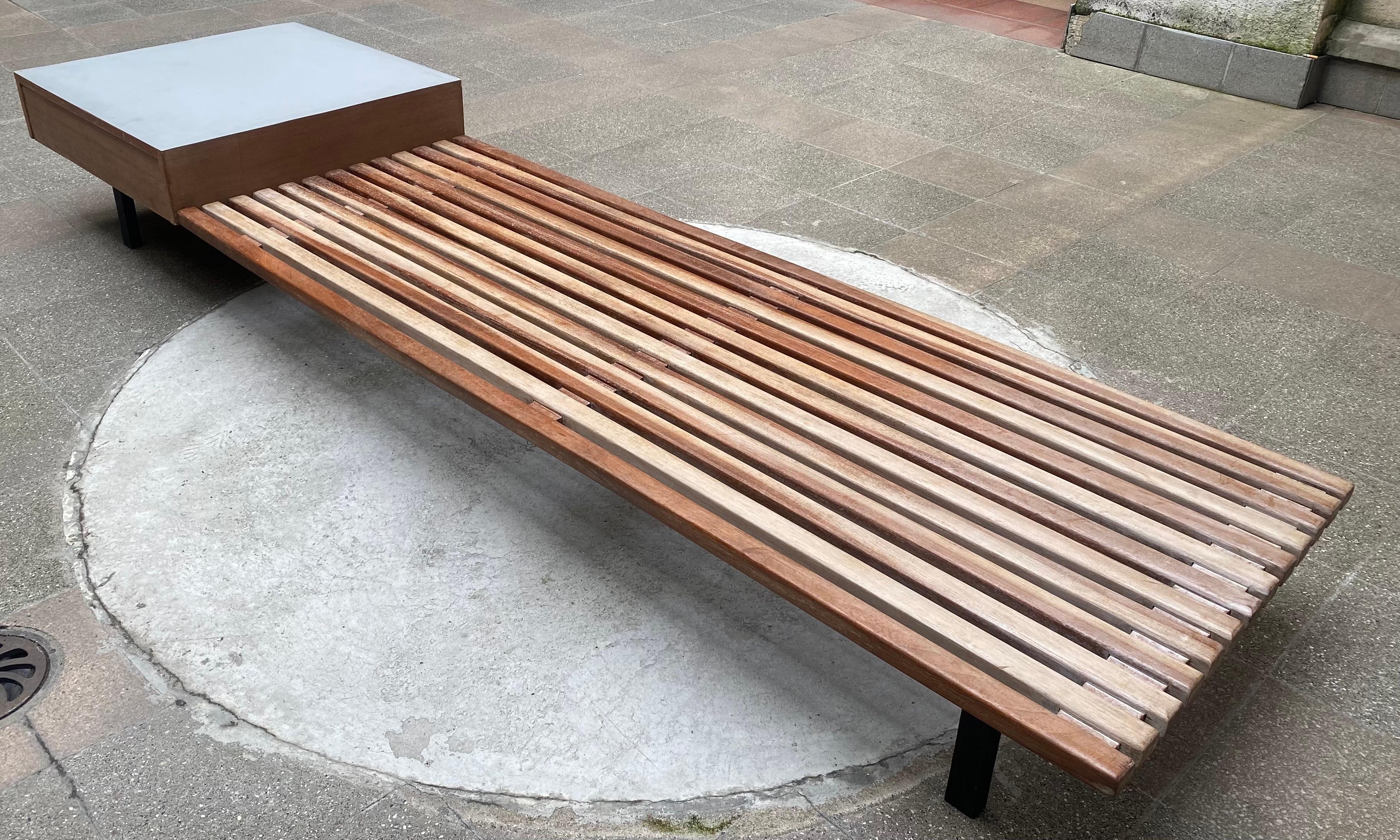 Mid-20th Century Charlotte Perriand Bench 