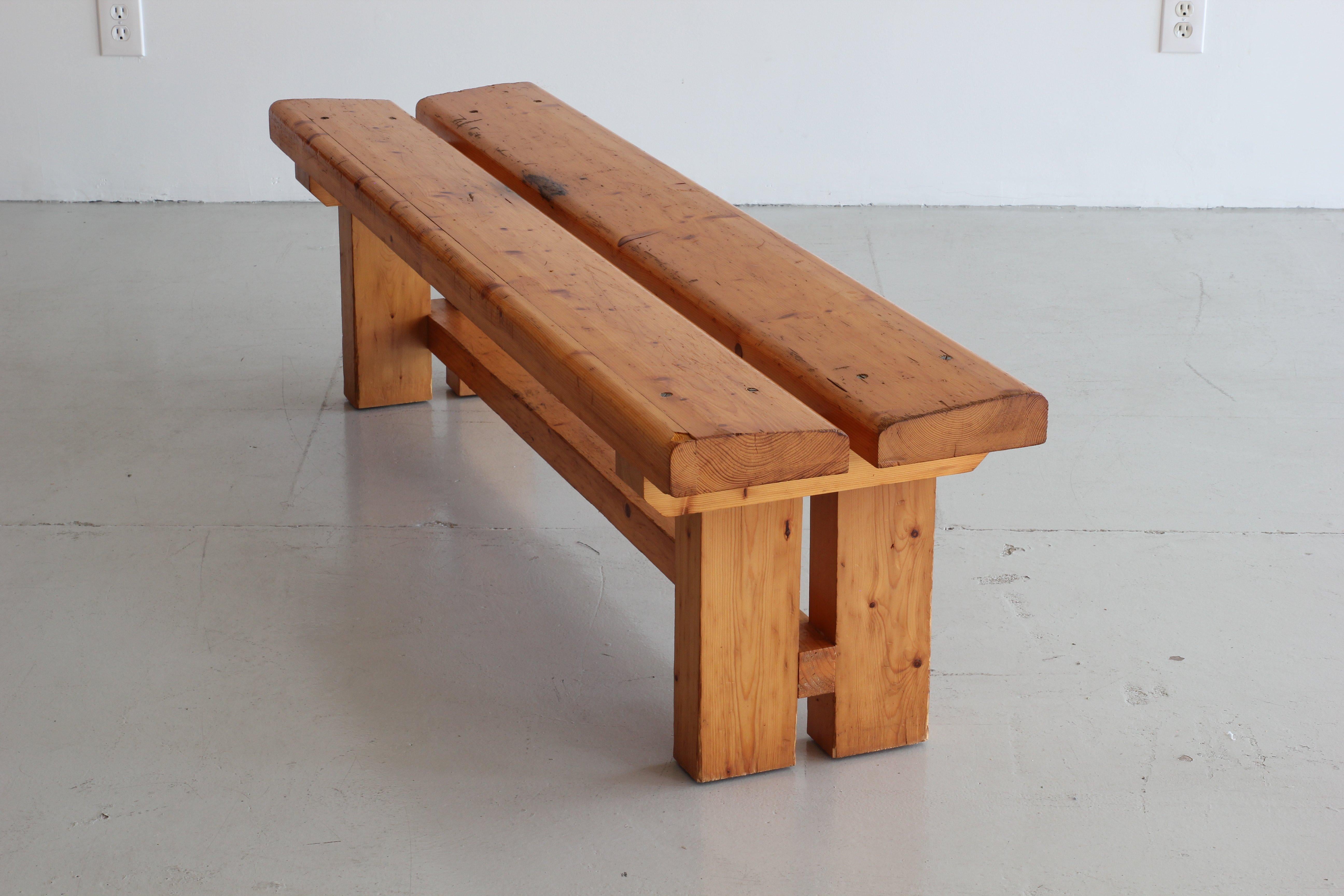 Charlotte Perriand Bench In Good Condition In Beverly Hills, CA