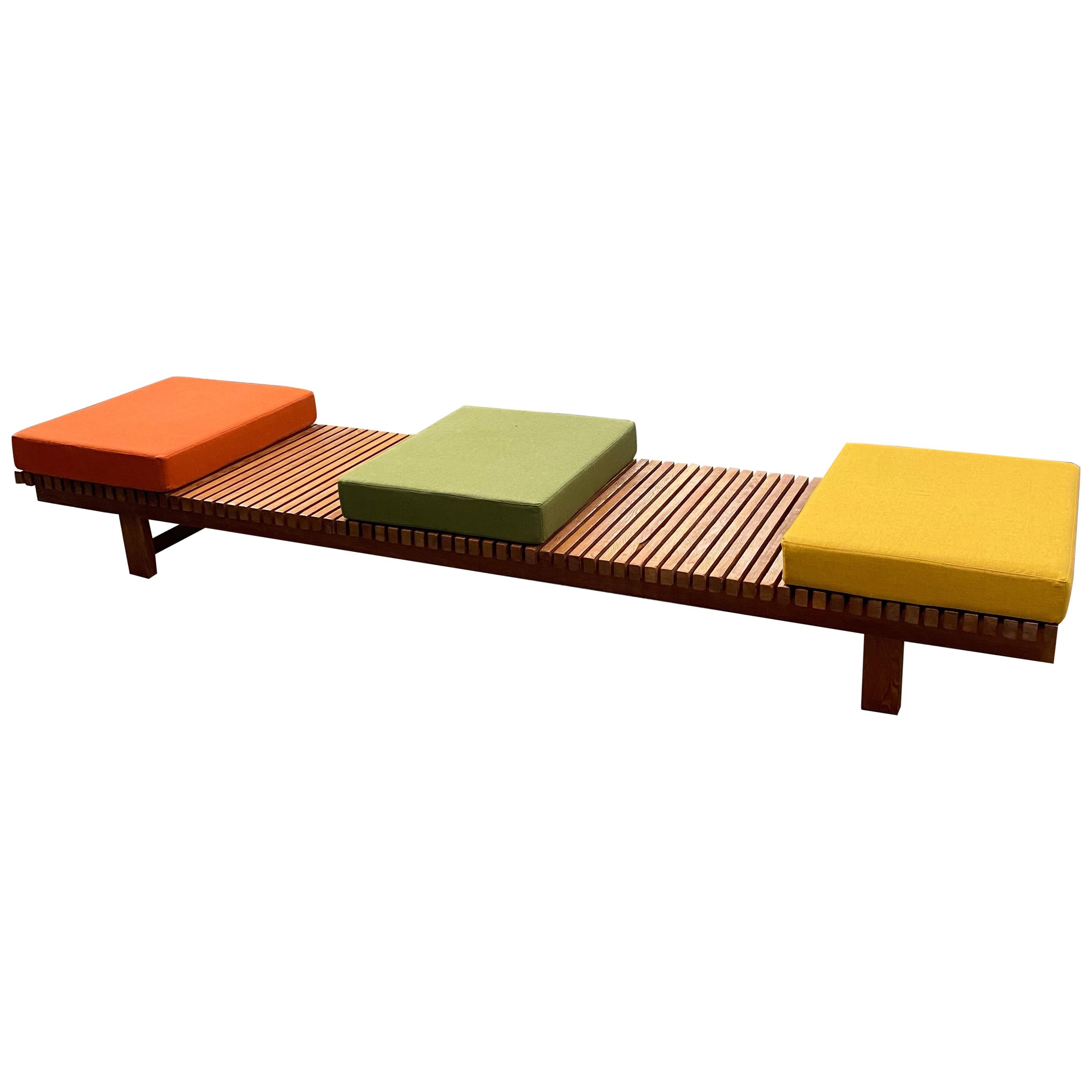 Charlotte Perriand Bench from the Arcs Ski Resort