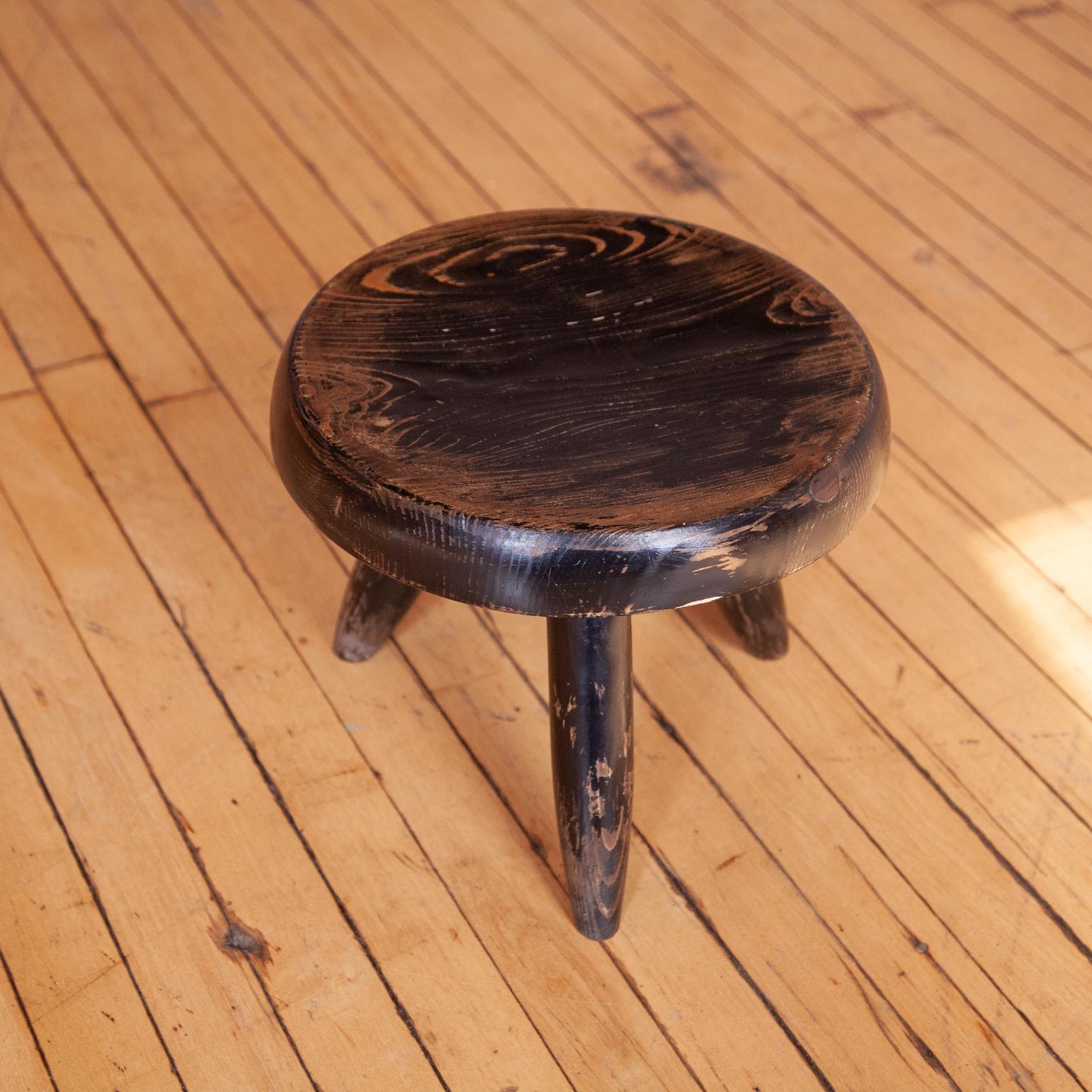 Charlotte Perriand Taburete bajo Berger Moderno en venta