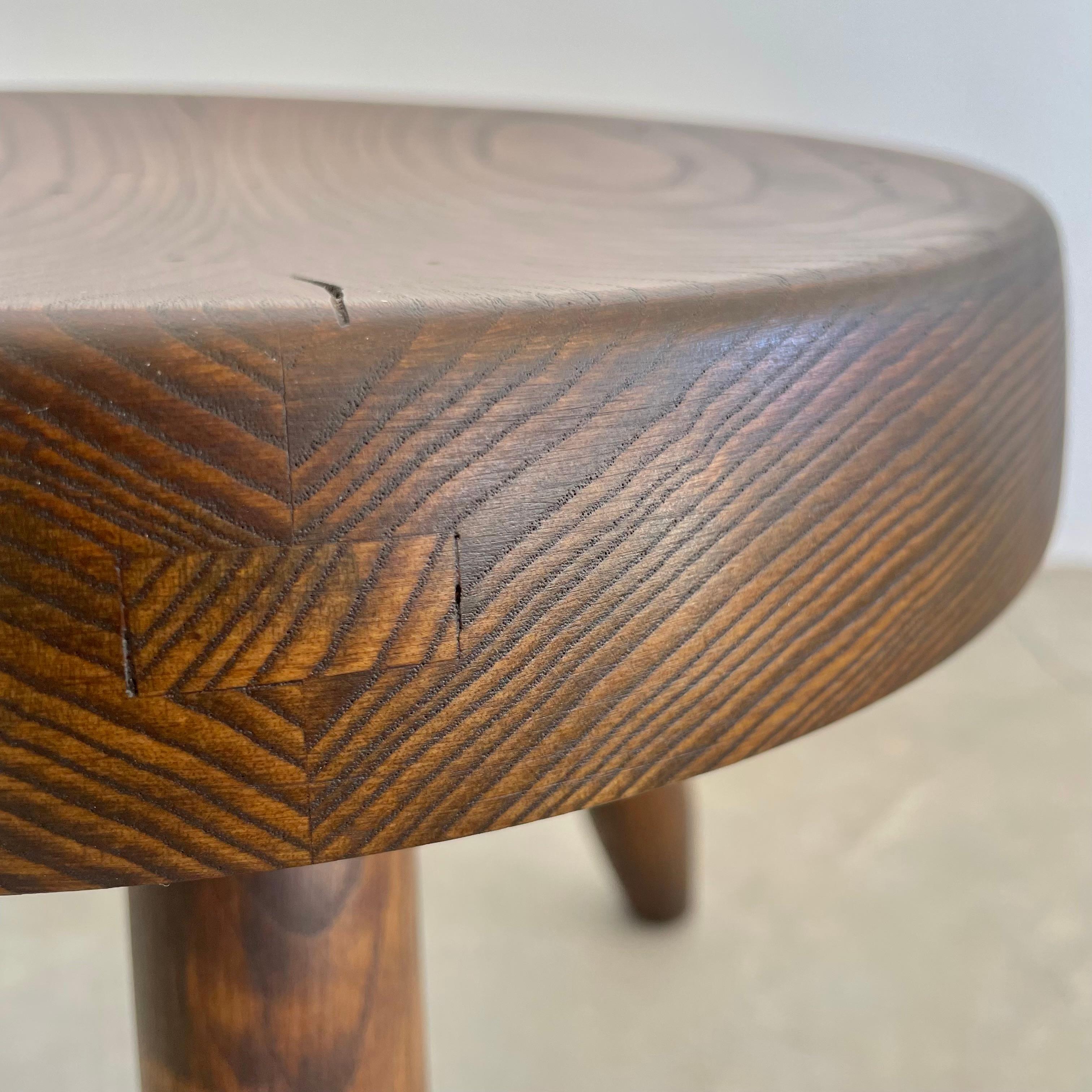 Charlotte Perriand Berger Stool, 1950s France In Good Condition For Sale In Los Angeles, CA