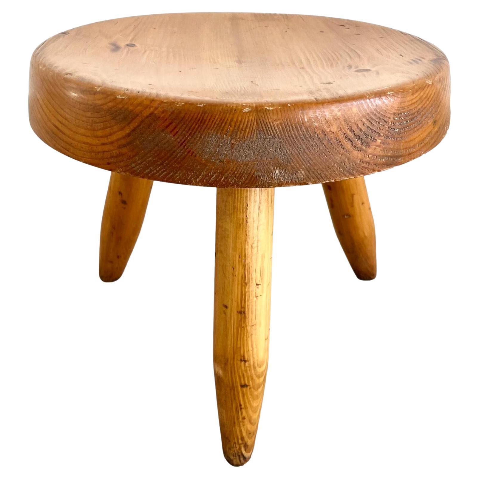 Charlotte Perriand Berger Stool, 1970s France For Sale
