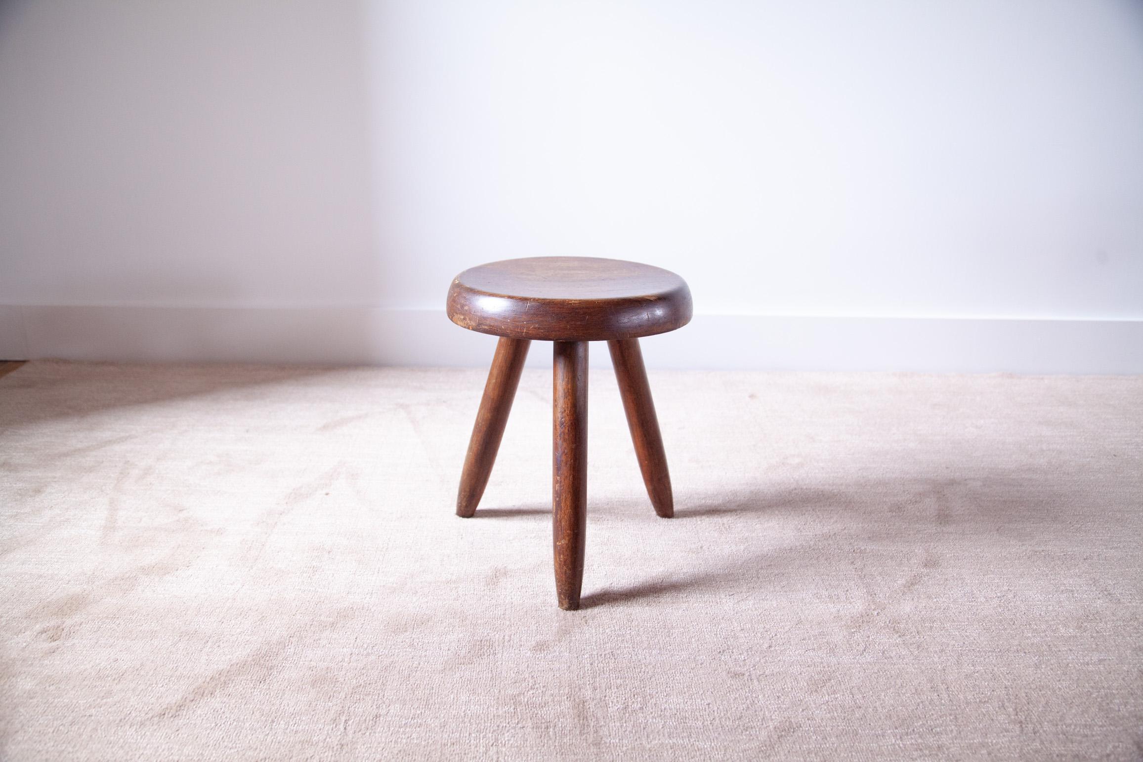 Charlotte Perriand Tabouret Berger en vente 3